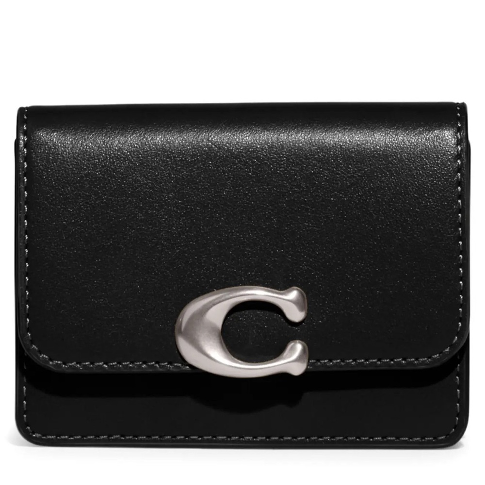 COACH Bandit Leather Card Holder